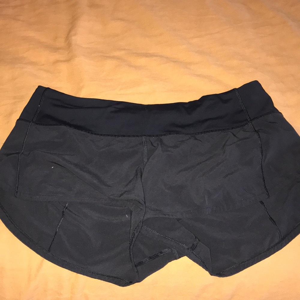 Lululemon Speed Up 2” All Black